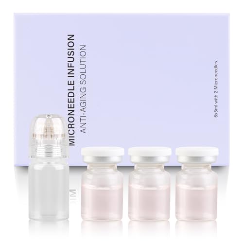 Micro Infusion System,Micro Needling Serum,Mikro infusionssystem für Gesicht,Beauty Micro Infusion Needling Kit,Verbesserung Feiner Linien, Anti-Aging, Gmicro infusion gesicht für alle Hauttypen