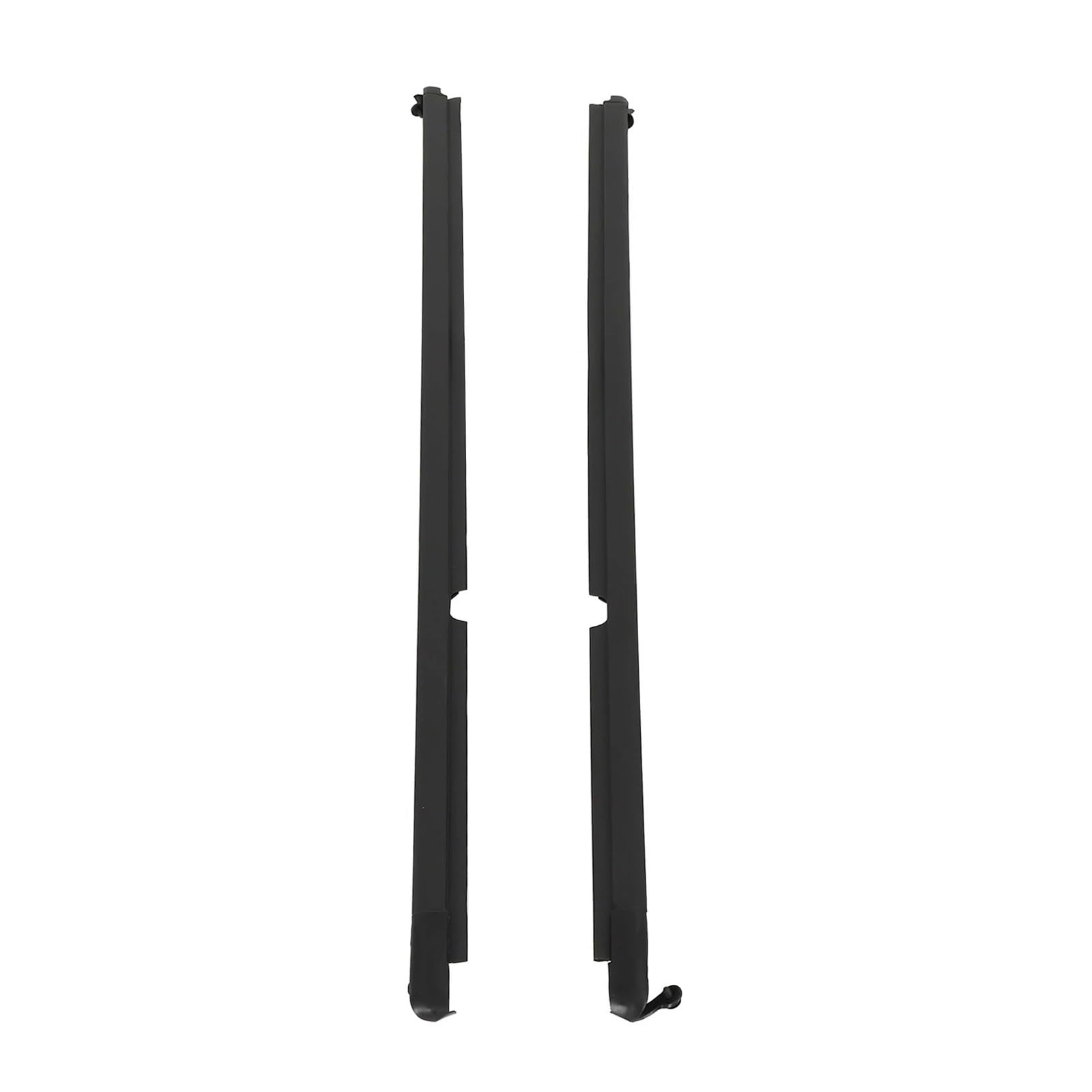 L+R Door Glass Window Weatherstrip Seals Set NA01-58-810F Compatible with Miata 1990-2005 Car Accessories