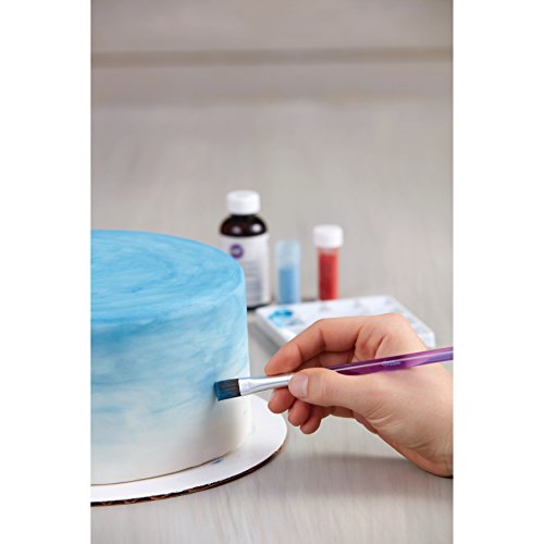 Wilton Cake Decorating Tools 5-Piece Brush Set, Synthetic bristles - Image 7