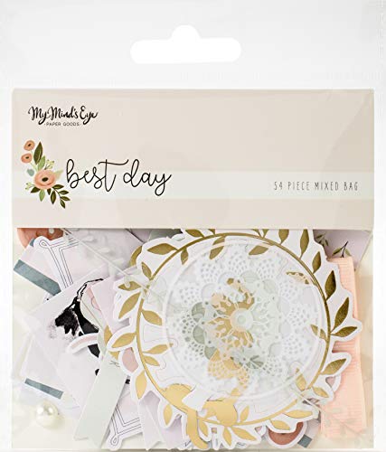 MY MINDS EYE, INC. MEJOR DÍA MIXED BOLSA DIE-CUTS, 0, talla única