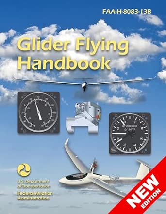 Glider Flying Handbook FAA-H-8083-13B (Color Print)