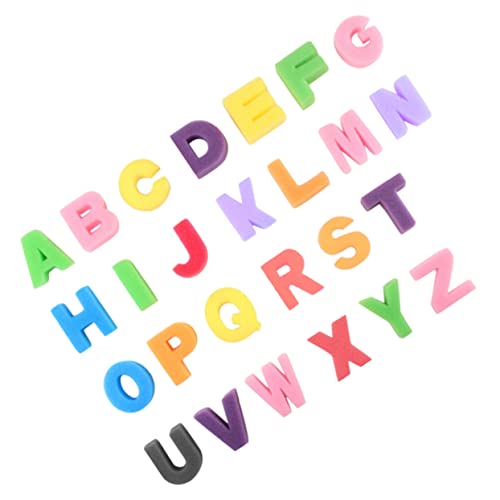 DOITOOL 26Piezas Uds de Esponjas de Letras Pintura Infantil Sellos de Esponja Coloridos Actividades de Arte y Manualidades Estimula Creatividad y Imaginación