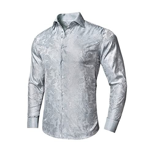 Chemise en soie manches longues Cy-1033 : le style chic du bureau aux soirées