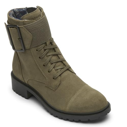 Bottes Ryleigh Rockport haut de gamme en cuir pleine fleur pour femme