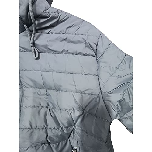 Karwuiio Men Winter Down Jackets & Coats Long Sleeves Solid Color Zip-Up Puffer Hooded Coats with Pockets2