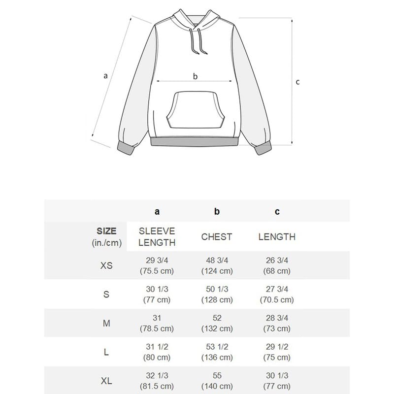 Sweats à capuche surdimensionnés unisexes isolants et amples pour la saison automne hiver - 5