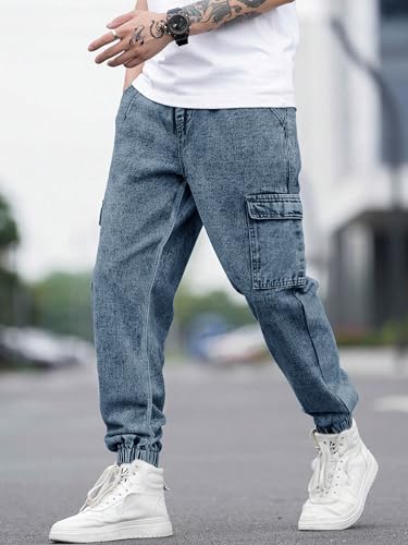 Image of Noble Monk Mens Tapered FIT Denim Jeans
