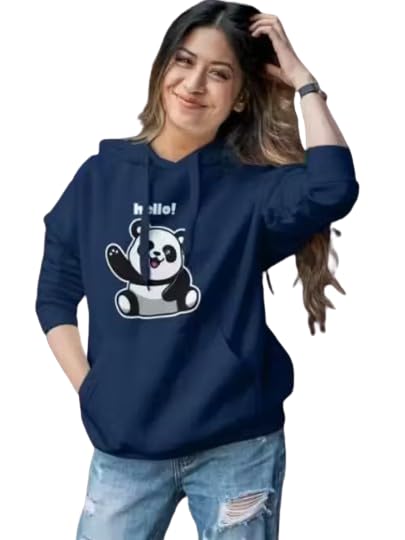 Image of Women's Hoodie Sweatshirt with Kangaroo Pockets, Maroon, Style