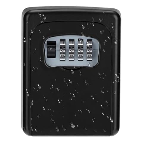ZHEGE 4 Digit Combination Key Safe Box Cover