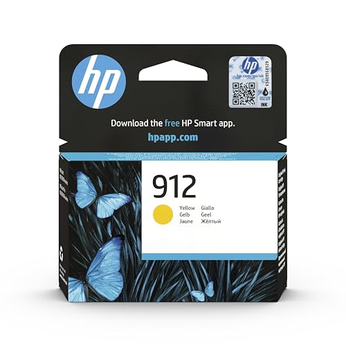 Set Completo Cartucce Originali HP 912 – 4 Colori (nero, Ciano, Magenta, Giallo) Per OfficeJet Pro