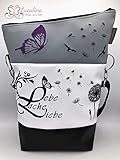  Handtasche Pusteblume Lebe Liebe Lache Tasche Foldover Schultertasche