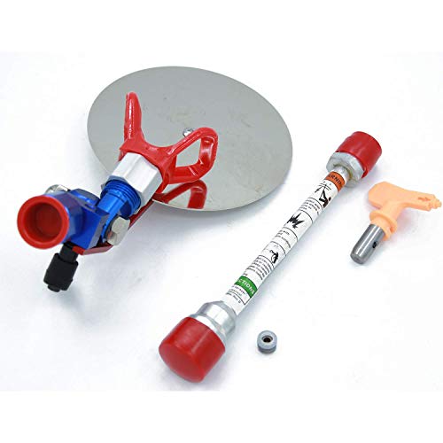 ColouredPeas Universal Spray Guide Accessory Tool with 8 Inch Extension Pole for Wagner Titan Airless Paint Sprayer 7/8\" w/ 217 Tip