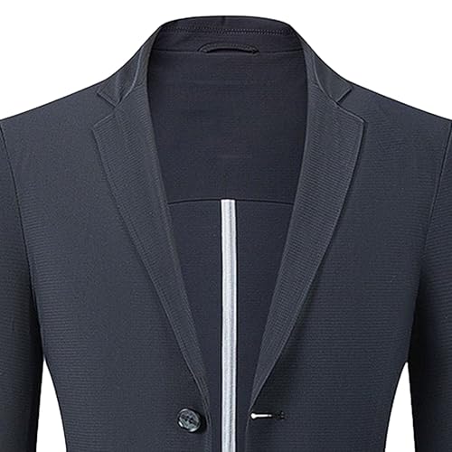 Men's Lightweight Business Blazers Ice Silk Stretch Suit Jacket Wrinkle-Resistant Sun Protection Summer Sport Coat2