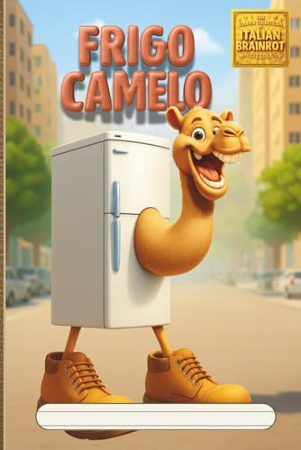 Italian Brainrot Notebook – Frigo Camelo | Funny A5 Lined Notebook with Study Aids & Relaxation Pages | 64 Lined Pages: Viral Meme School Notebook for ... | Funny & Functional Stationery image 2