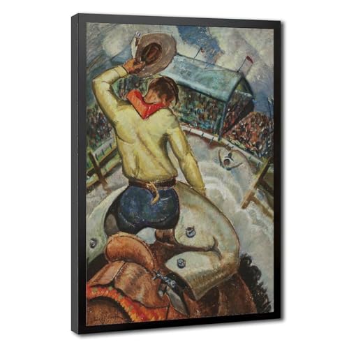 Art mural pour bureau WCYB Topsy Turvy, toile vintage Frank Vavra