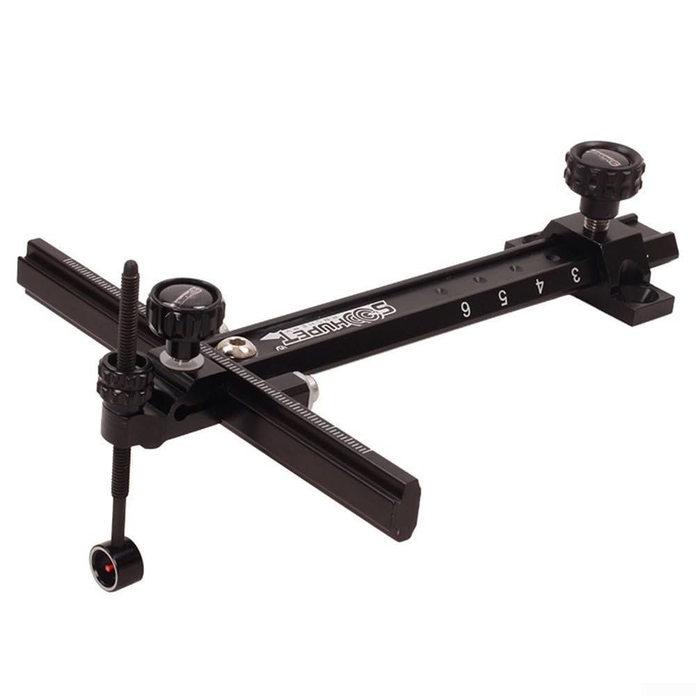 Must Have Accessory, Recurve Bow Sight with Complete Accessories (Black)