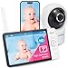 VTech RM7764HD with Camera 1080p WiFi Remote Access, 7 Inch Video, 360° Pan and Tilt, with Camera HD Night Vision 2-Way Talk Temperature Sensor, iOS & Android