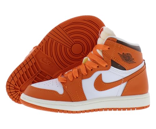 Image of Nike Jordan 1 Retro High Original Leather Infant /Toddler Shoes | Casual Shoes