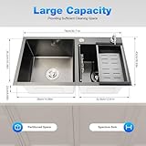Zoom IMG-1 lavello in acciaio inox doppio Zoom IMG-1 lavello in acciaio inox doppio