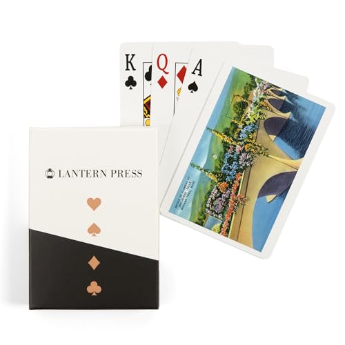 Lantern Press Naipes Poker Tamaño Estándar 52 Cartas
