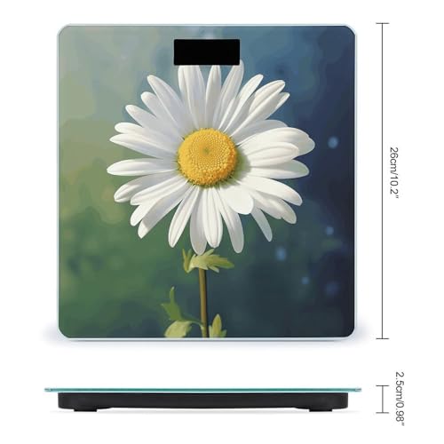 Báscula digital para baño con vidrio templado 400lb miniatura 2