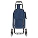 Nicely Neat Stair Climbing Multipurpose Folding Utility Cart for Laundry, Grocery, Shopping and More