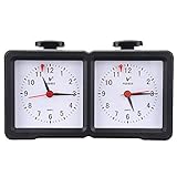 Tipo Ajedrez Reloj KINGDUO Ajedrez analógico electrónico de Cuarzo Reloj I-GO Temporizador de Alarma de Cuenta Regresiva hacia Arriba para la Competencia del Juego