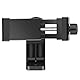 NEEWER Smartphone Halterung Telefon Stativhalterung Kompatibel mit iPhone 16 15 Pro Max Plus 14 13 Mini Samsung Galaxy S24 S23 Ultra, Handy Clip Vertikal Halterung Adapter für Stativ mit 1/4“ Schraube