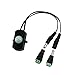 RGBZONE Automatic Mini 5A PIR Infrared Motion Sensor Detector Switch for LED Strip Light + Female Male DC Power Connector