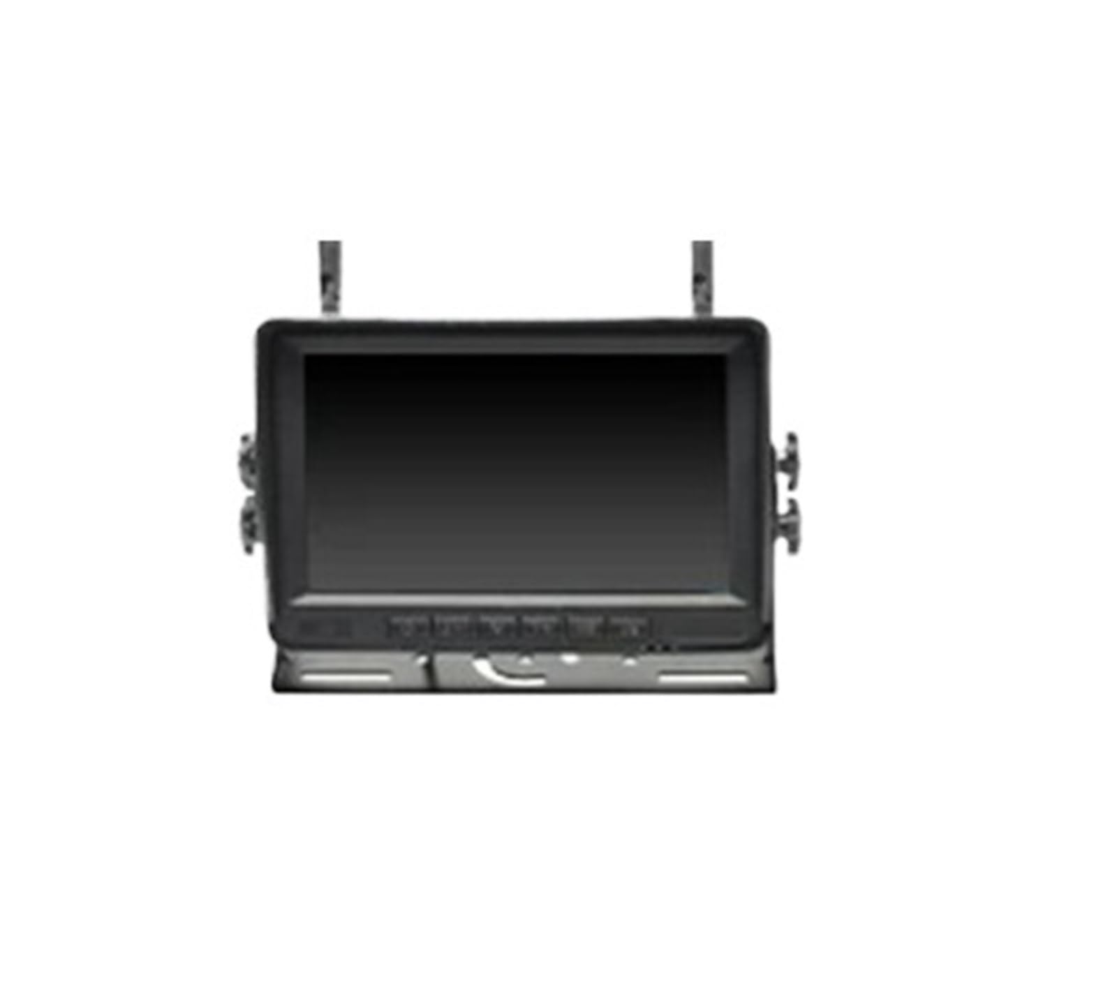 Monitor inalámbrico for camión de 7 Pulgadas, 1280 x 720P, visión Nocturna, grabadora Marcha atrás, cámara WiFi(2 Cameras Add 128GB)