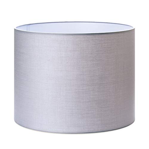 Lampenschirm (Ø 40 cm), Stoff, Höhe 30 cm, rund, Aufnahme für Fassung...