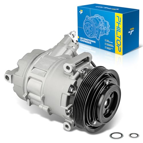 Image of PHILTOP 98398 NEW Air Conditioner AC Compressor with Clutch for Buick Lucerne 2006-2008 3.8L