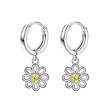 Sterling Silber Kreuz Creolen: Kreuz Symbol für Mode und moderne, exquisite Polierprozess ist einfach, klassisch, elegant, es passt für jeden Anlass als Alltag zu Hause, so schöne Ohrringe gesetzt Blickfang in der Menge, fit für alle Frauen