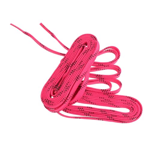 BESPORTBLE 1 Par Cordon de Zapato Cordones elásticos para Zapatos Patines de Hielo Cordones para Zapatillas Cordones de Hockey sobre Hielo Zapatillas Skate Zapatos de Hockey Suministros Cera