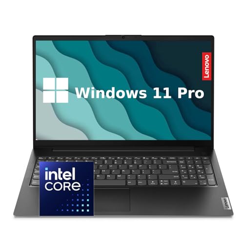Lenovo Laptop | V15 | Intel Quad-Core Processor | 16GB DDR4 RAM | 512GB PCIe SSD | 15.6' FHD 1080p Display | Windows Pro | Business, Office, Student Portable Computer