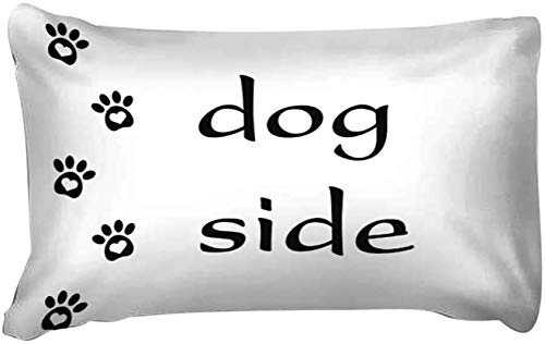 Loussiesd Black White Printed Duvet Cover Set King Size Dog Side My Side Bedding Set 3D Print Comforter Cover with 2 Pillow Shams Soft Microfiber Modern Style Quilt Cover Zipper 3 Pcs Personalized - Image 3