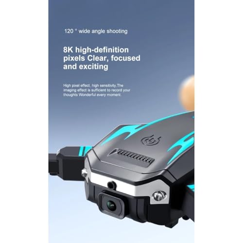 Image of Drone with 4k Camera Foldable 1080P HD Drone with FPV Live Video, Smart Gestures Selfie, Altitude Hold, One Key Take Off /Landing, 3D Flips for Kids and Adults.