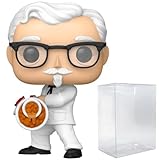 POP Ad Icons: Funko Fusion – Colonel Sanders Vinyl-Figur (inklusive kompatibler Box-Schutzhülle), mehrfarbig, 9,5 cm