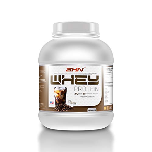 Proteínas, Whey Protein 5 Lb Sabor Cafe BHN
