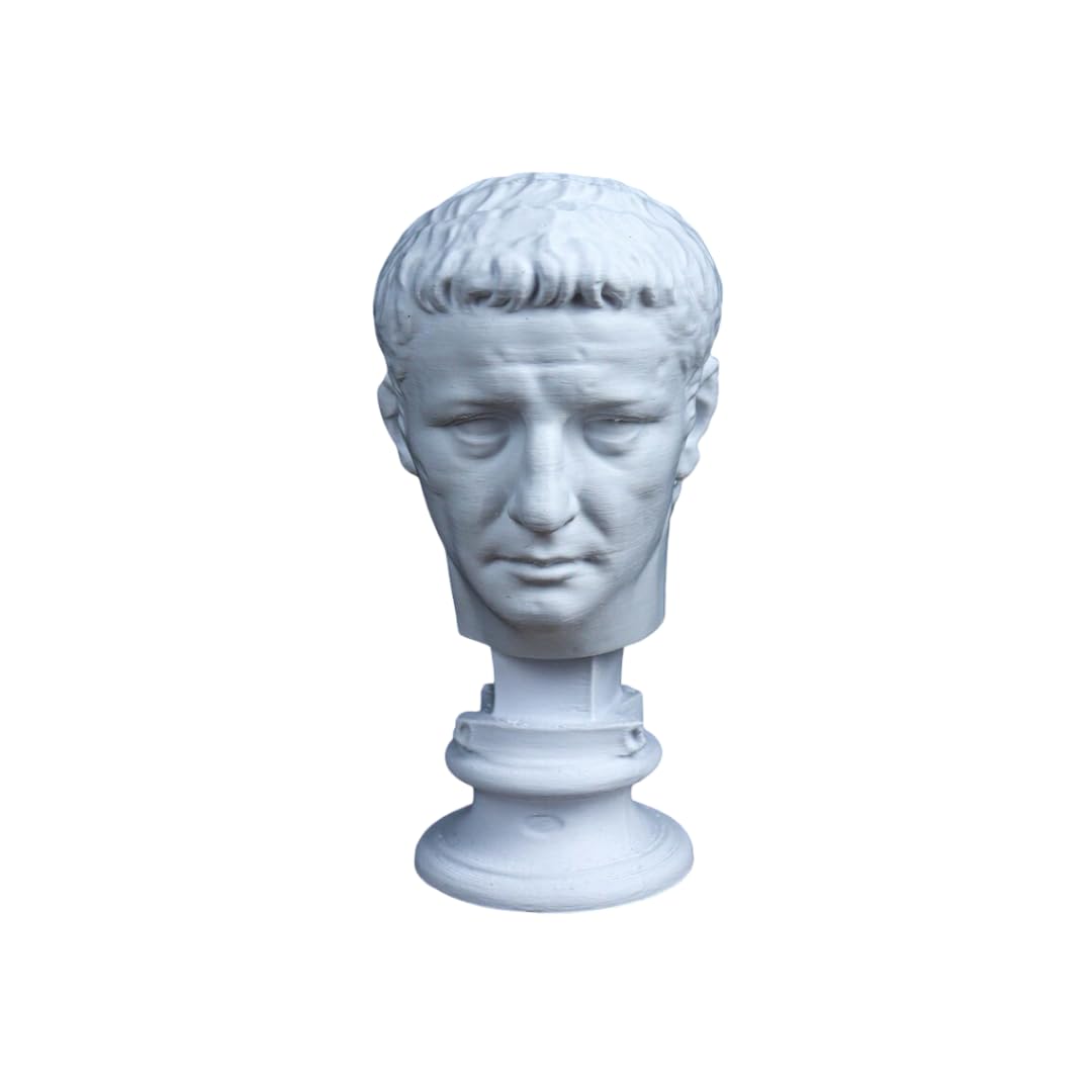 Genérico Empereur Tibère Claudius César Auguste Sculpture Statue Décoration