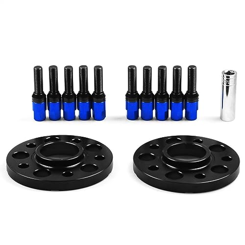 Espaciadores rueda 5x112 Mini Cooper F54 F56 F57 F60 separadores 15mm buje 66,6 tornillos M14x1,25