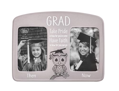 Precious Moments Owl Graduation Double Photo Frame