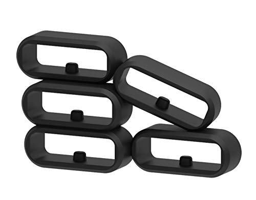 Chofit Anillo Sujetador Correa para reloj Forerunner 645 Music, anilla de seguridad de repuesto con conector de silicona compatible con Garmin Fenix 7S/Venu 2 plus/Forerunner 645/645M/245