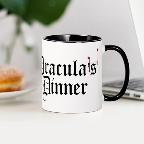 Taza de cerámica 11 oz Dracula's Dinner miniatura 4