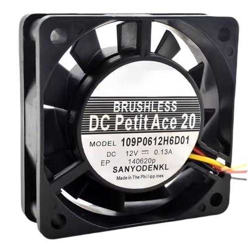 Ventilateur de refroidissement 109P0612H6D01 12V 0.13A extracteur d'air