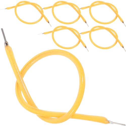 Kichvoe 6pcs LED Filament Wire Lamp Parts 130mm Vintage Accessories