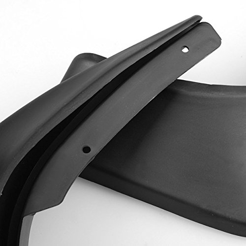 New 4Pcs Black Abs Mud Flaps Splash Guards Fender Front + Rear For 09 10 11 12 13 14 15 Chevy Cruze #TOP5