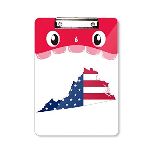Porte-bloc carte de la Virginie A4 idéal pour organiser votre bureau avec style