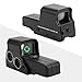 Labuduo Sight Green Light Dot Sight Sturdy Easy to Install Holographic Sight View Holographic Sight Wearable and Durable for Water Gel Beads Gun
