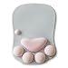 Produktbild yiding niedliche Maus Pad Wasserdicht Silikon Polyurethan-Gel 3D Cat Paw Mousepad Handgelenk Band Handgelenk Kissen Handgelenkstütze grau